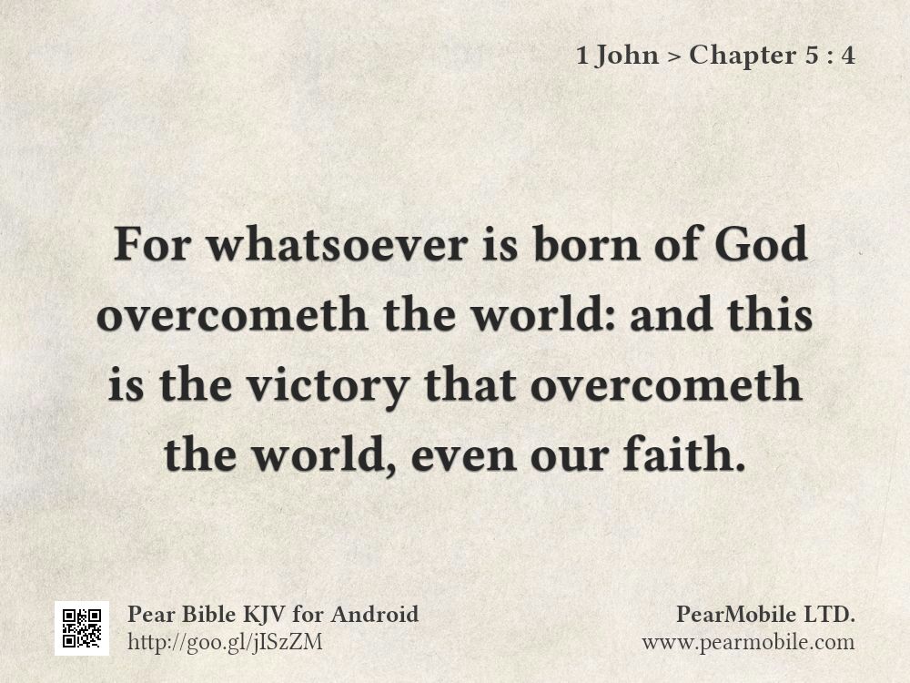 1 John, Chapter 5:4